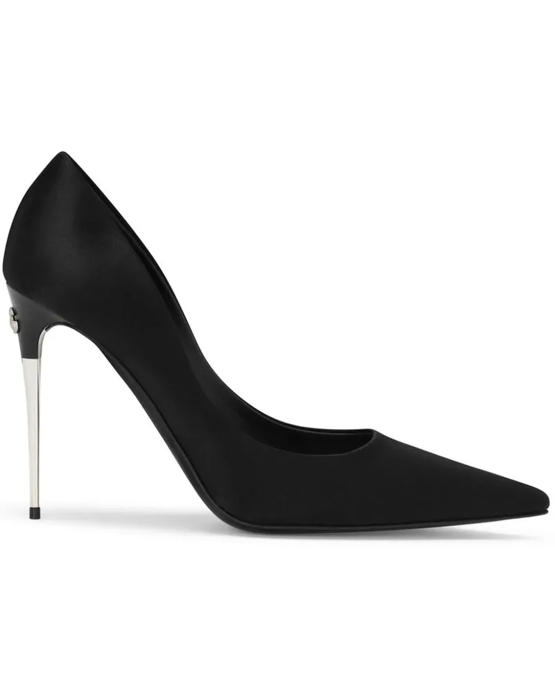 Dolce & Gabbana Spitze Pumps 105mm - Schwarz Schwarz