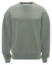 J.W.Anderson Sweatshirt mit Logo-Stickerei Grün