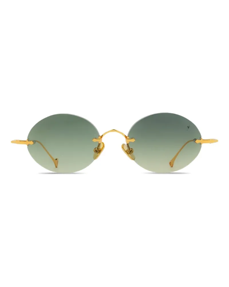 Eyepetizer Wilmot Sonnenbrille mit rundem Gestell - Gold Gold