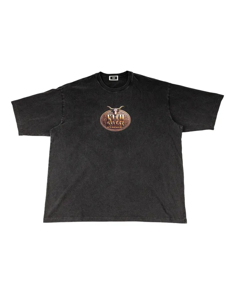 KITH Buckle Jones T-Shirt - Schwarz Schwarz