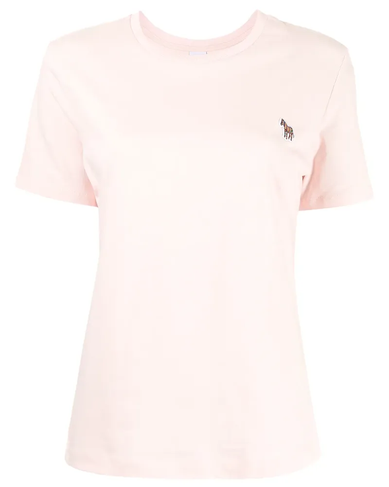Paul Smith T-Shirt mit Logo - Rosa Rosa