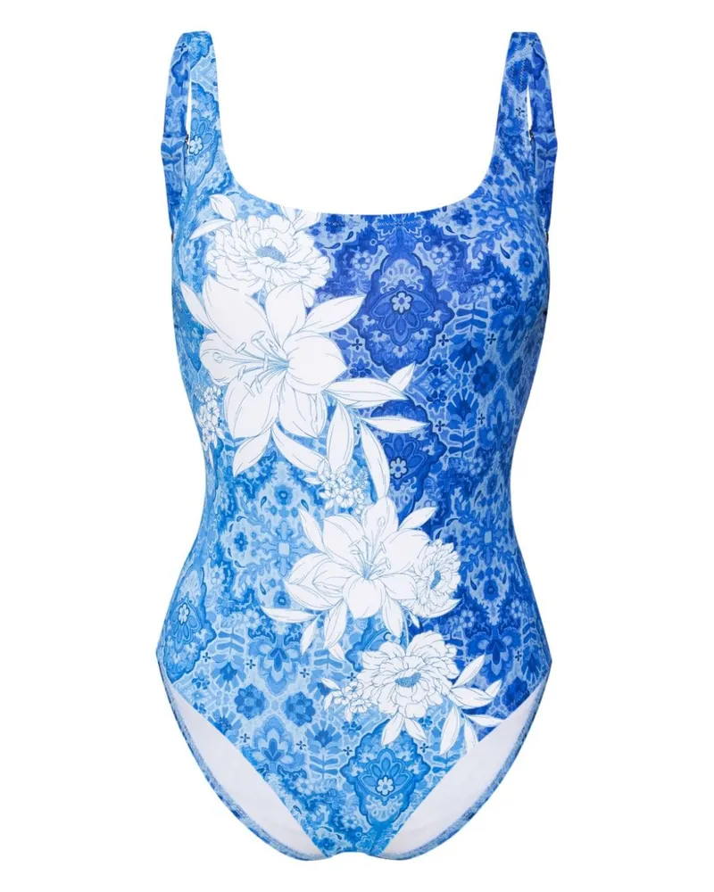 Johnny Was Clio Tanksuit - Blau Blau