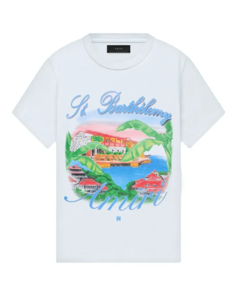 Amiri Eden Rock graphic-print T-shirt - Weiß Weiß
