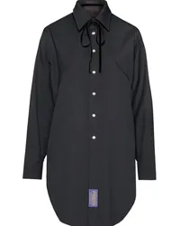 Maison Margiela Reversibles x Pendleton Hemd Schwarz