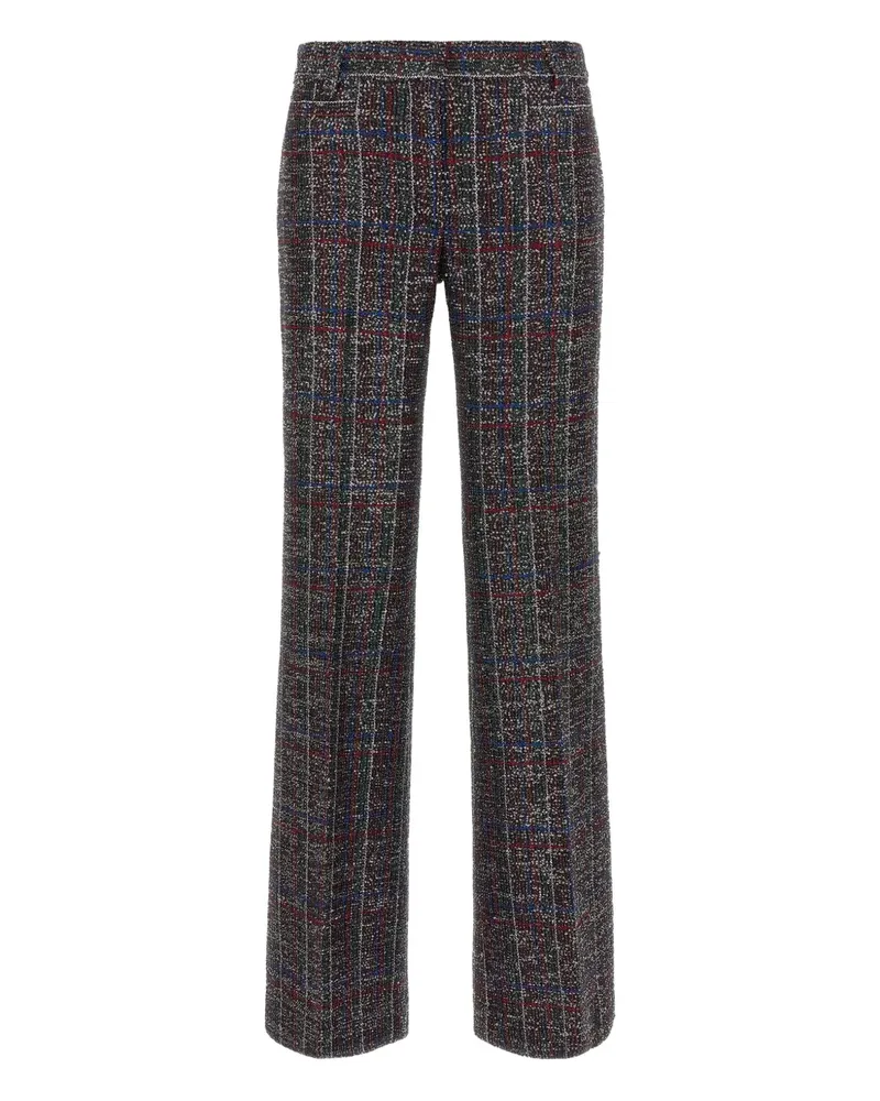Missoni Hose mit Schottenkaro - Grau Grau