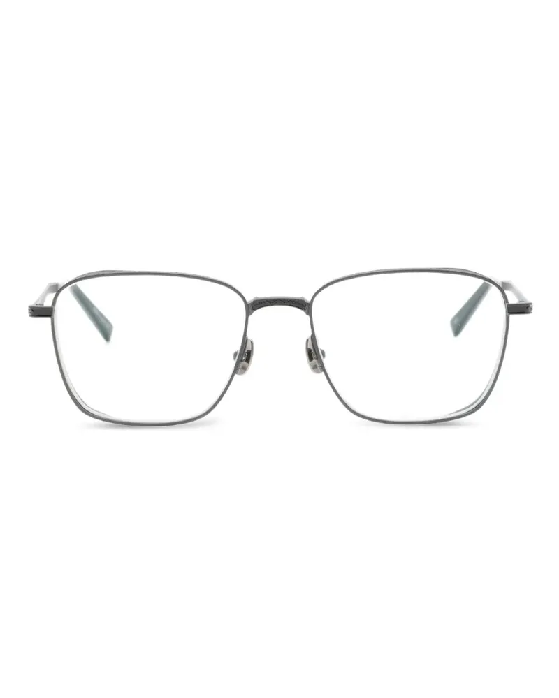 MATSUDA Brille mit eckigem Gestell - Grau Grau