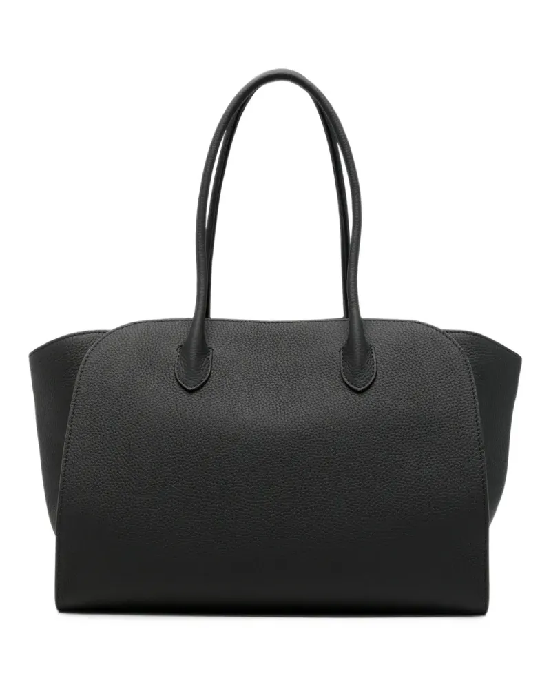 The Row Marlo Tote Bag 14cm - Schwarz Schwarz