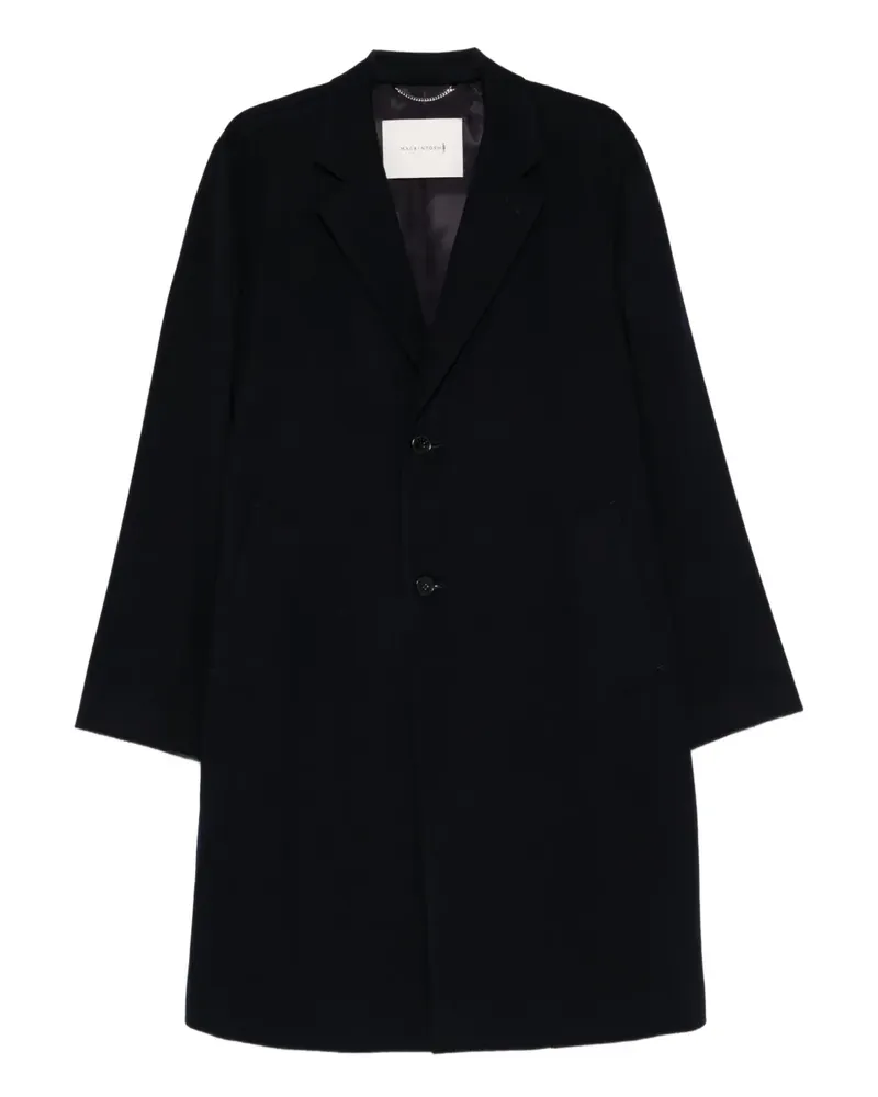 MACKINTOSH New Stanley single-breasted coat - Blau Blau