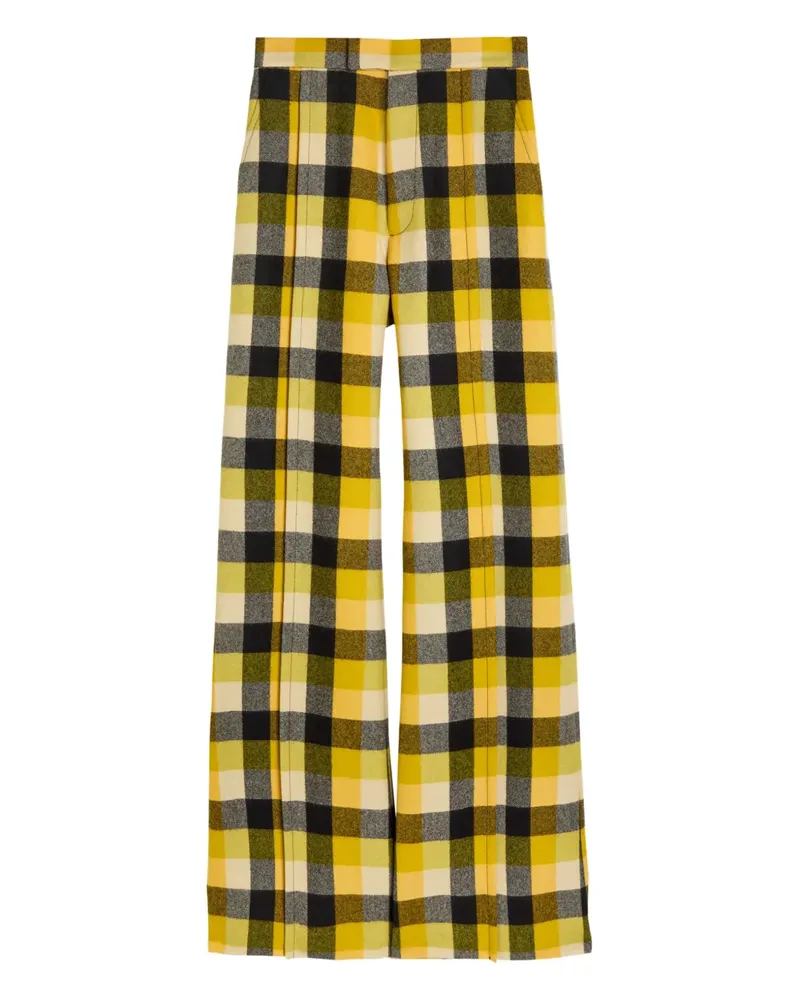 Vivienne Westwood checked trousers - Gelb Gelb