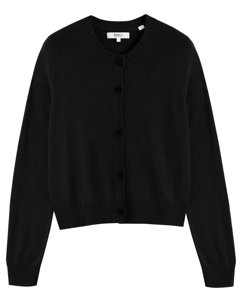 Chinti & Parker Cardigan mit rundem Ausschnitt - Schwarz Schwarz