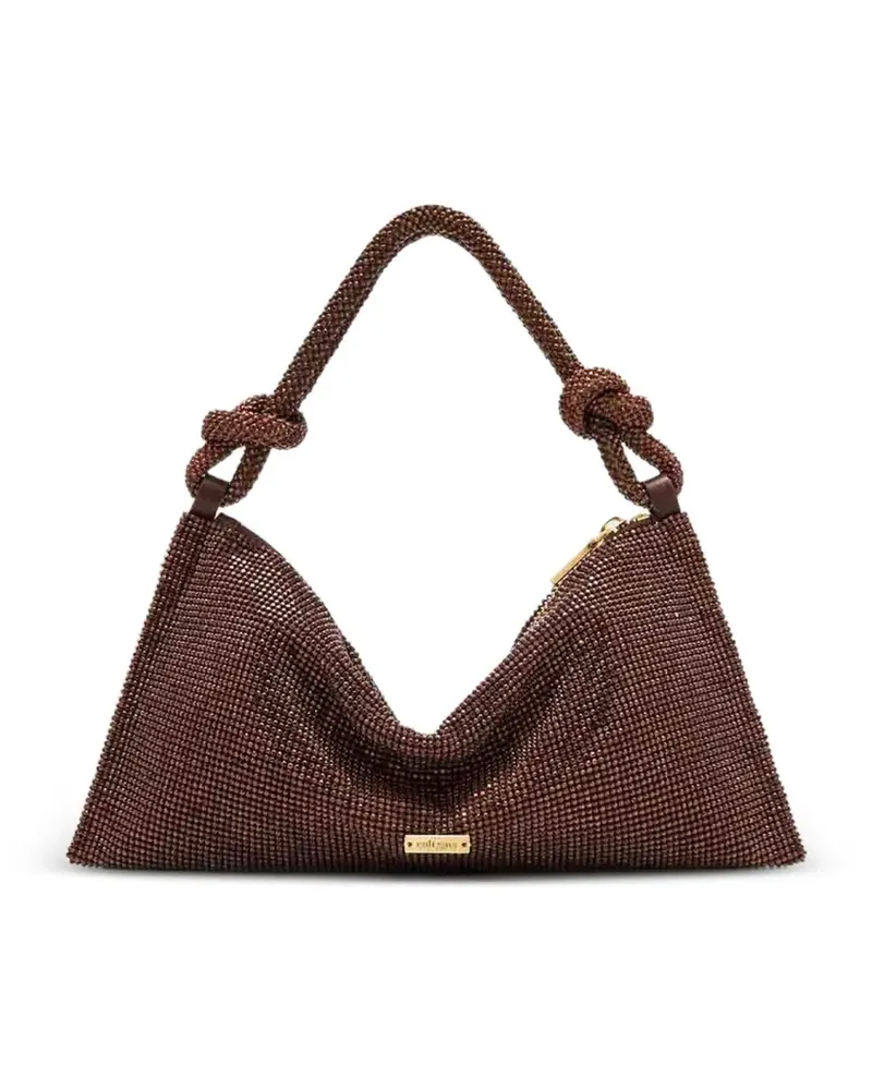 Cult Gaia nano Hera crystal-embellished tote bag - Braun Braun