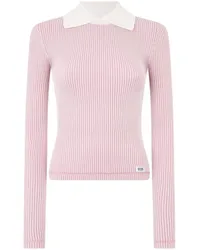 GCDS ribbed sweater Rosa