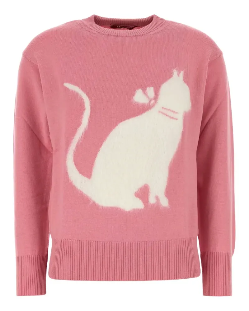Max Mara Pullover aus Schurwolle - Rosa Rosa