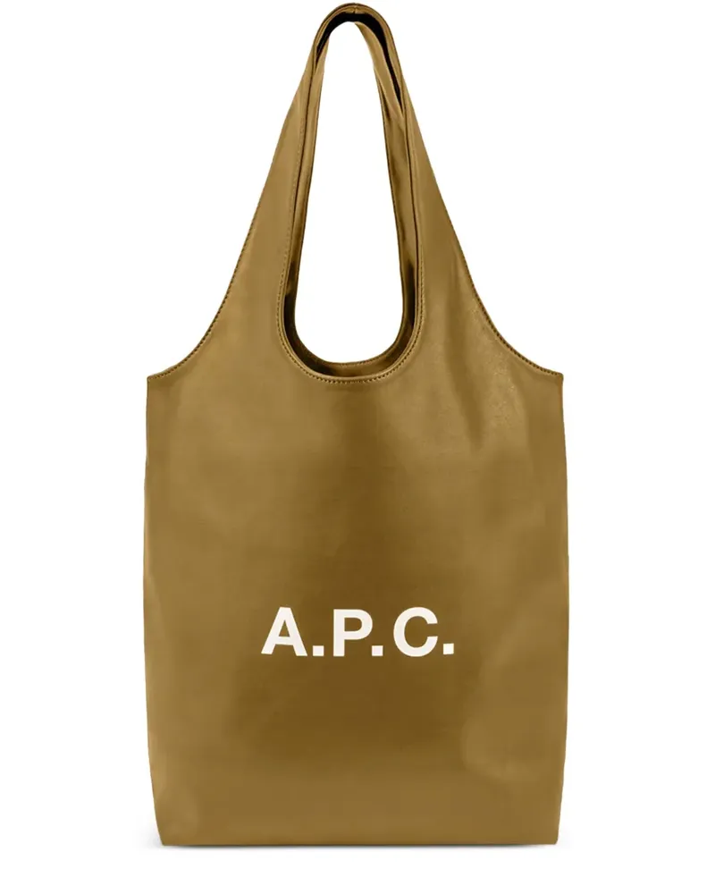 A.P.C. Kleiner Ninon Shopper - Grün Grün