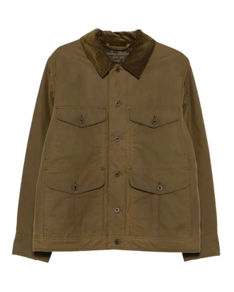 Filson corduroy-collar multi-pocket jacket - Braun Braun