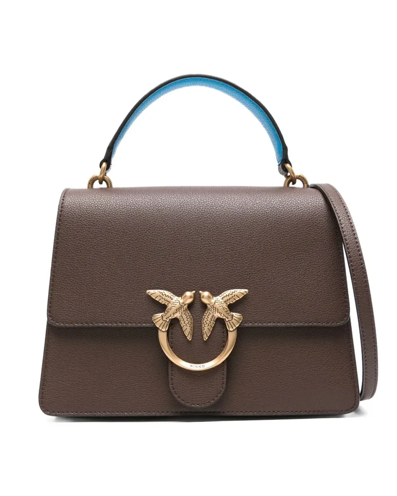 Pinko Love Birds Handtasche - Braun Braun