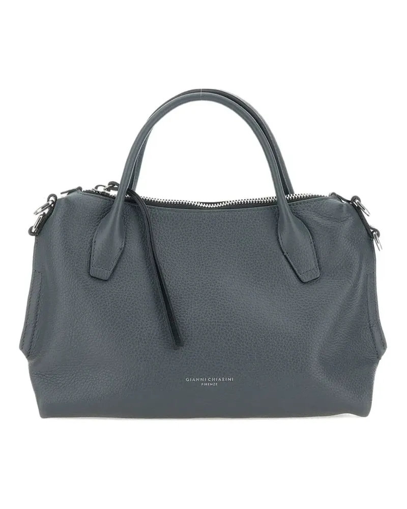 Gianni Chiarini Schultertasche aus Leder - Grau Grau