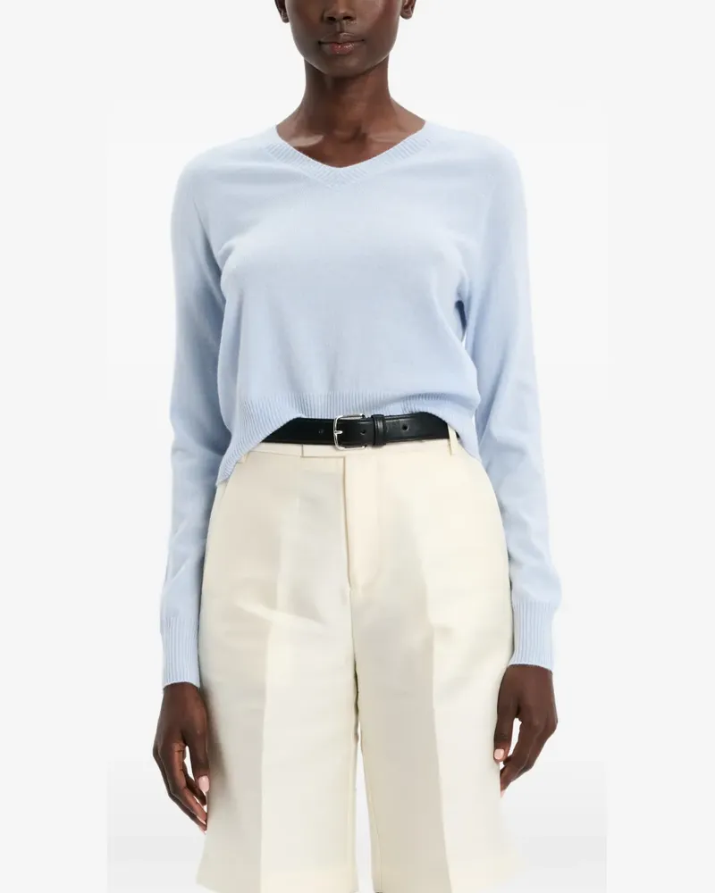 arch4 V-neck sweater - Blau Blau