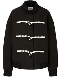 STUDIO TOMBOY toggle-detailing jacket Schwarz