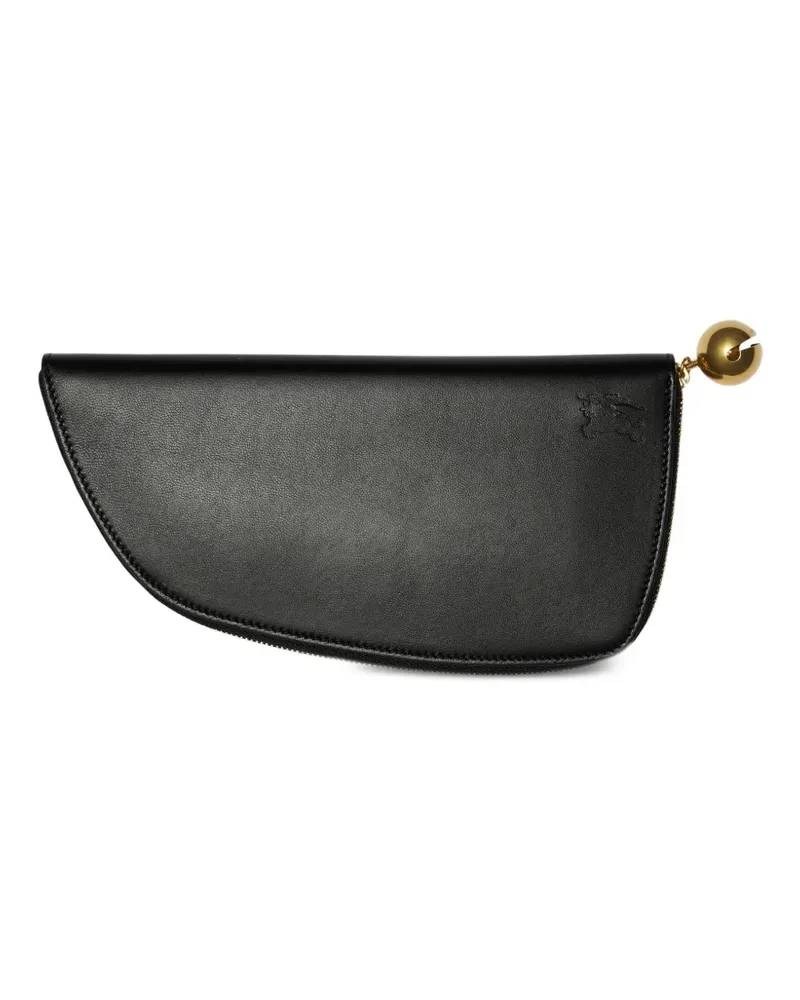 Burberry Großes Shield Portemonnaie - Schwarz Schwarz