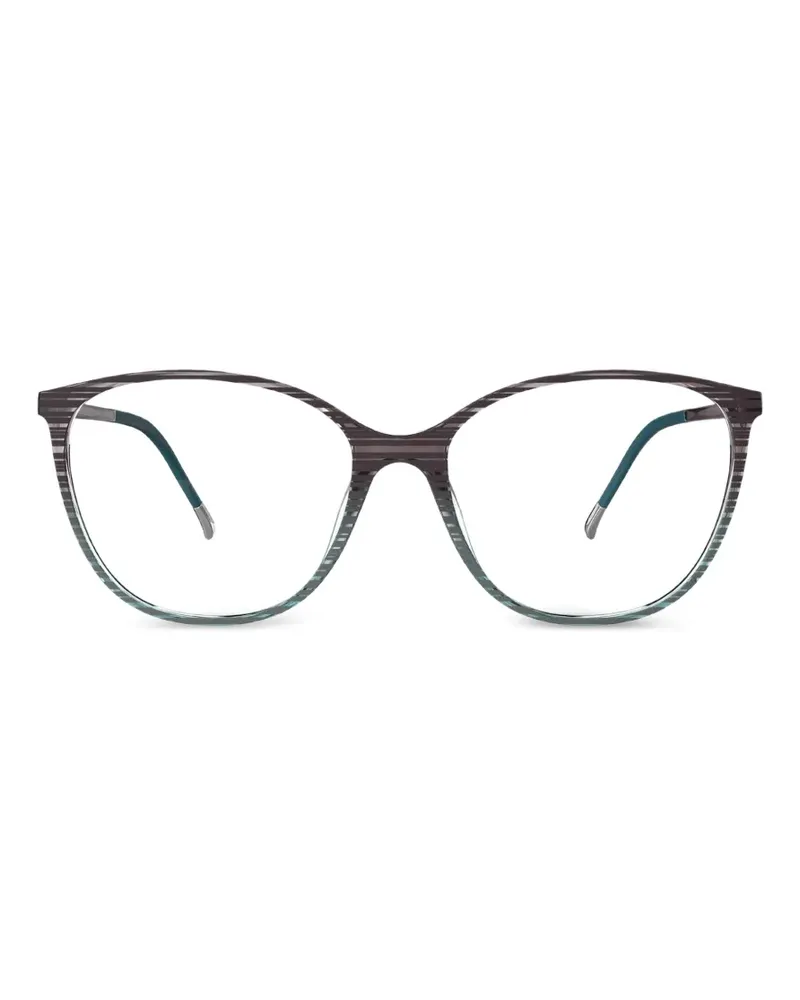 Silhouette SPX Illusion cat-eye glasses - Grün Grün