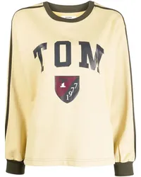 STUDIO TOMBOY Sweatshirt mit grafischem Print Gelb