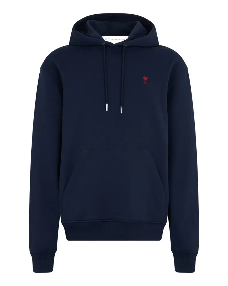 AMI Paris Hoodie mit Ami de Coeur - Blau Blau