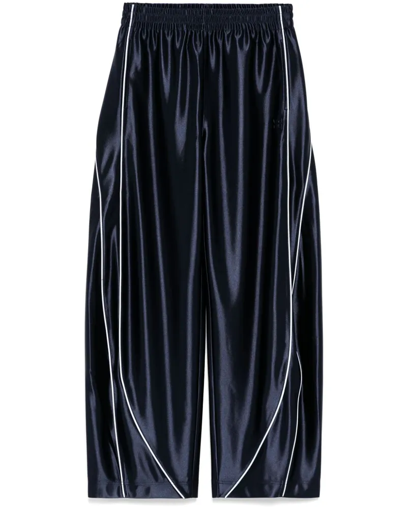 Alexander Wang Sporthose aus Satin - Blau Blau