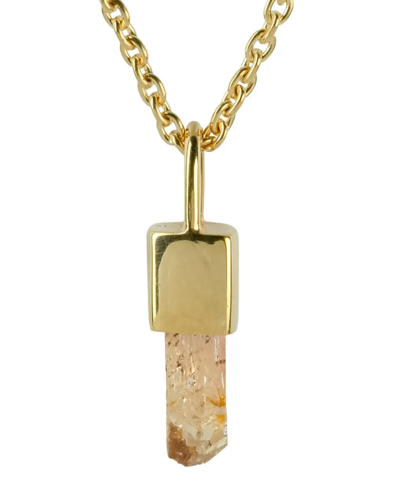 Parts Of Four sterling silver Talisman imperial topaz necklace - Gold Gold