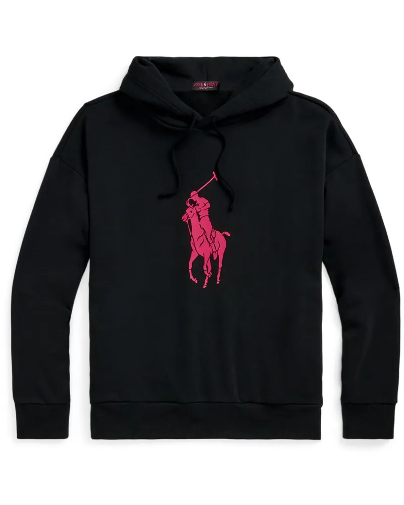 Ralph Lauren Hoodie mit Big Pony-Print - Schwarz Schwarz