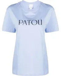 Patou T-Shirt aus Bio-Baumwolle Blau