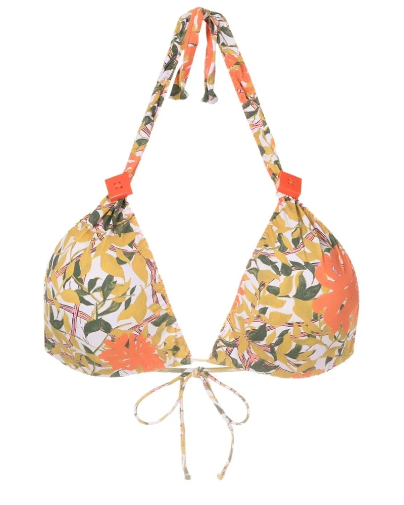 Clube Bossa Bikinioberteil mit Blumen-Print - Mehrfarbig Mehrfarbig