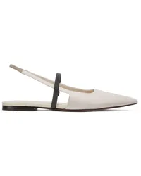 Brunello Cucinelli PAIR OF BALLET FLATS Nude