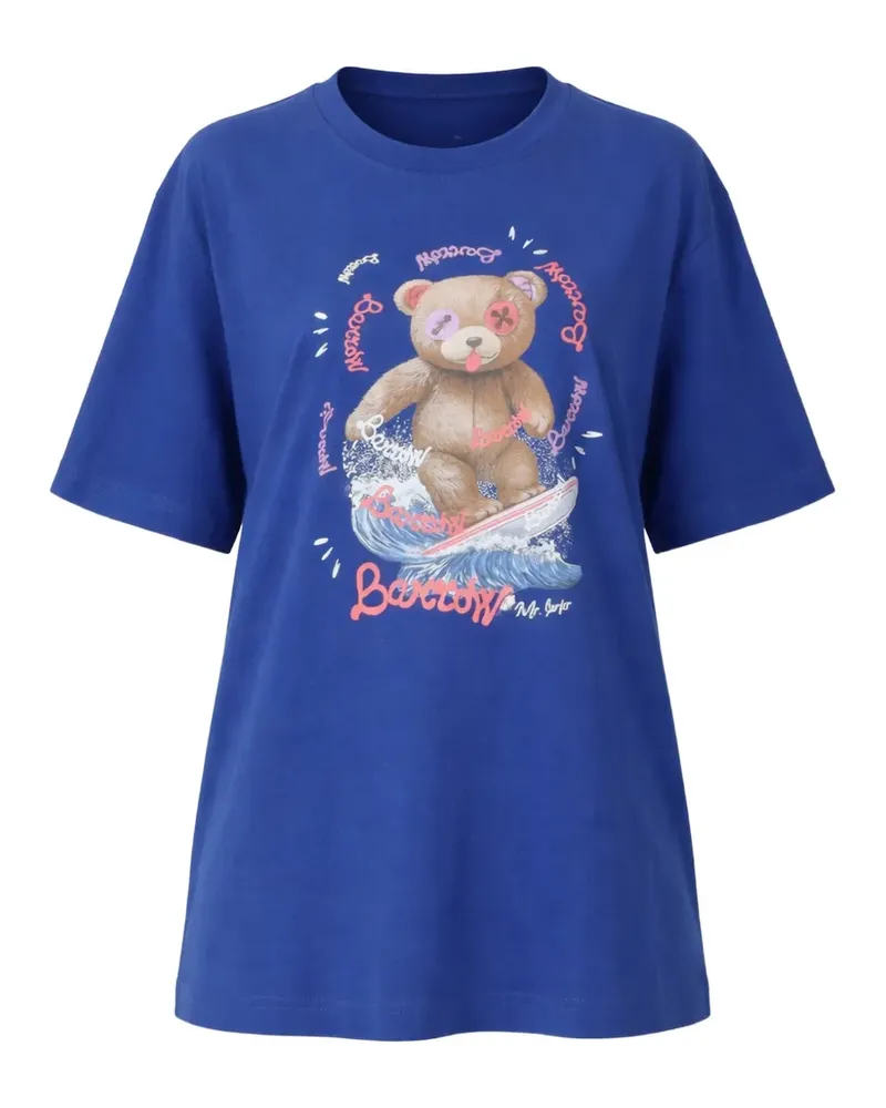 BARROW graphic T-shirt - Blau Blau