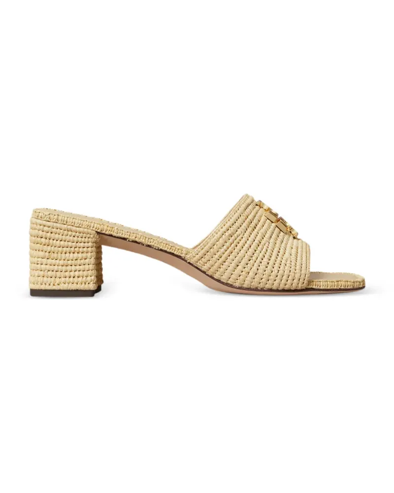 Tory Burch Eleanor Sandalen mit Absatz - Nude Nude