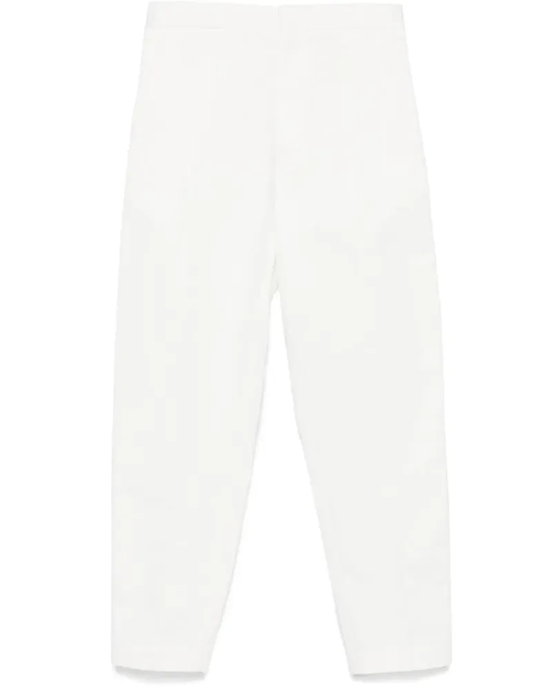 Ermenegildo Zegna Hose mit Tapered-Bein - Weiß Weiß
