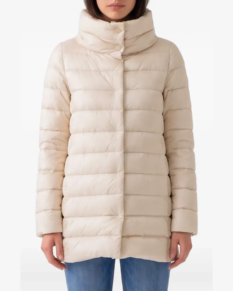 Herno Amelia quilted down coat - Nude Nude