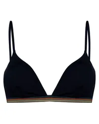 Paul Smith Signatur Stripe Bikinioberteil Blau