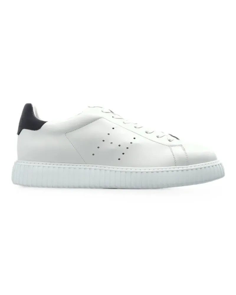 Hogan Sneakers mit perforiertem Detail - Weiß Weiß