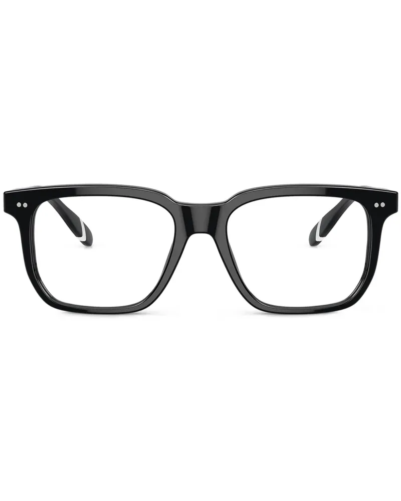 Ralph Lauren Brille mit eckigem Gestell - Schwarz Schwarz