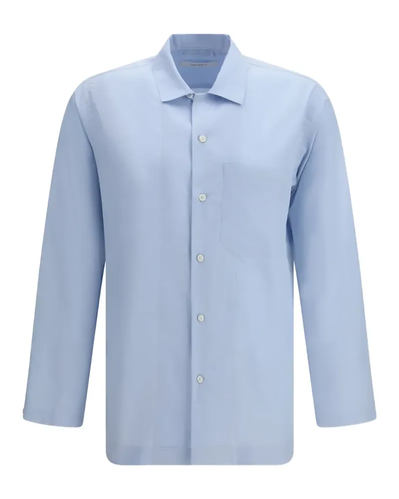 Umit Benan buttoned pocket shirt - Blau Blau