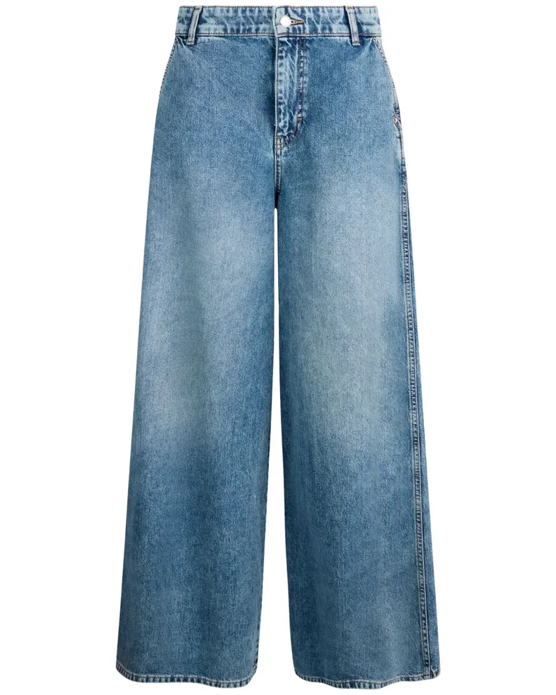 Liu Jo Ausgestellte High-Waist-Jeans - Blau Blau