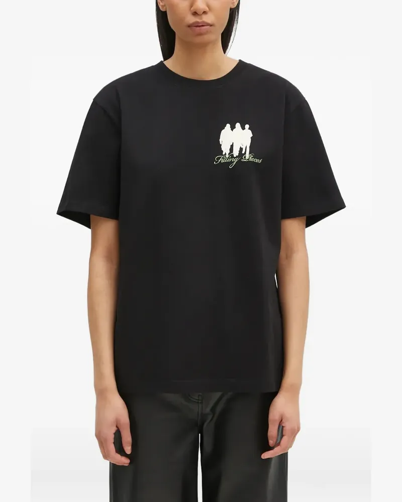 Filling Pieces graphic T-shirt - Schwarz Schwarz