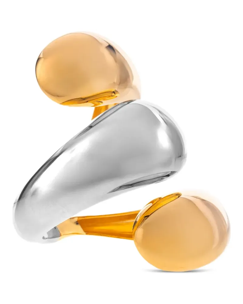 Federica Tosi Zweifarbige Isa Armspange - Gold Gold