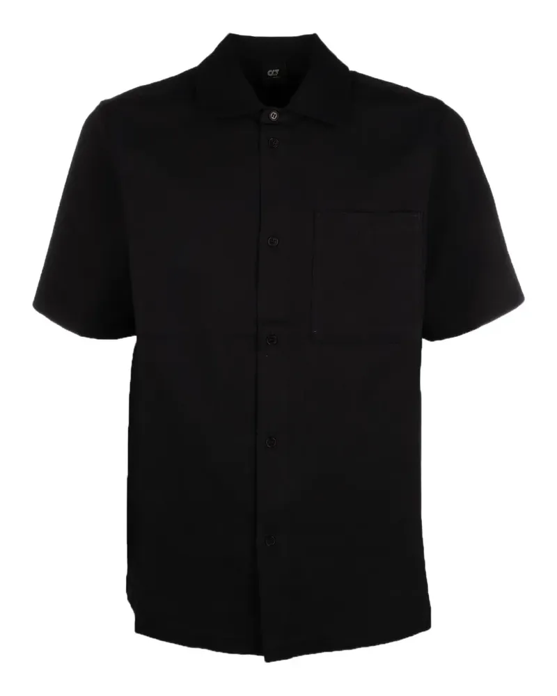 AlphaTauri short-sleeve patch-pocket shirt - Blau Blau