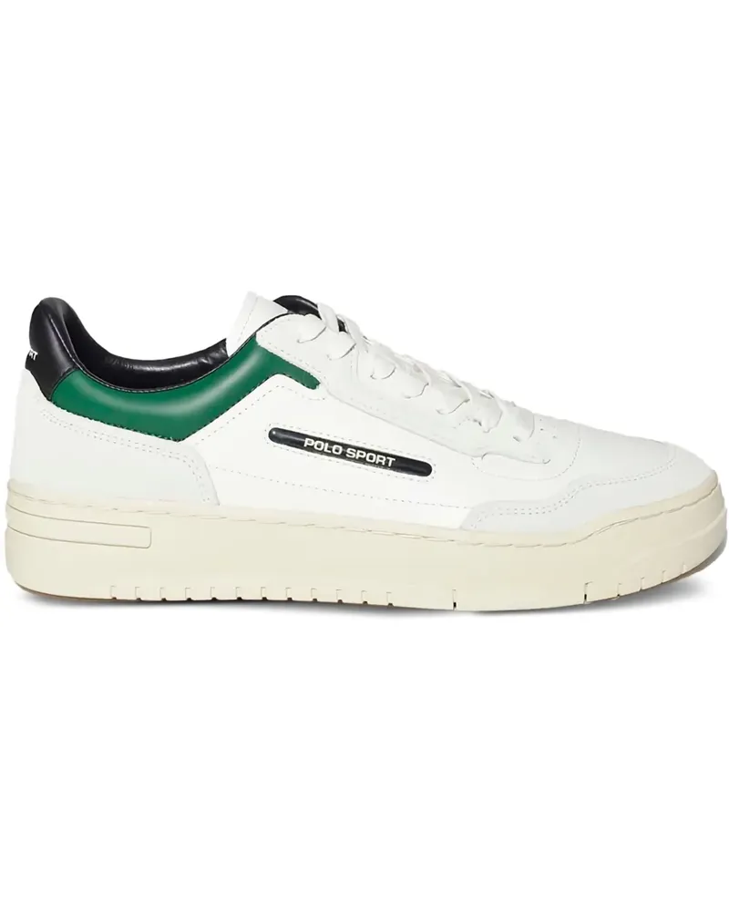 Ralph Lauren Sneakers mit Plateau - Weiß Weiß