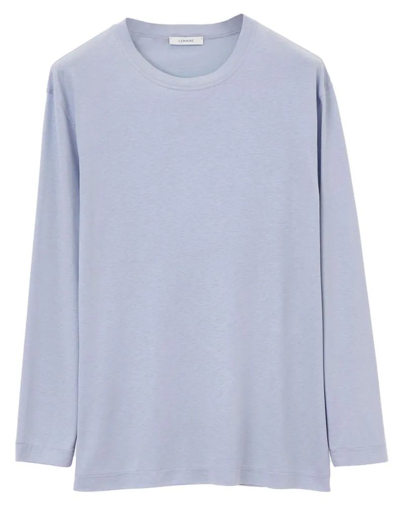 Christophe Lemaire Langarmshirt mit Rundhalsausschnitt - Grau Grau