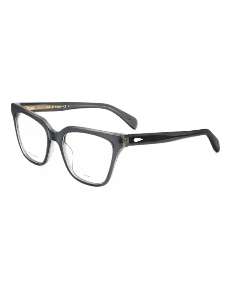Rag & Bone Brille mit Cat-Eye-Gestell - Grau Grau