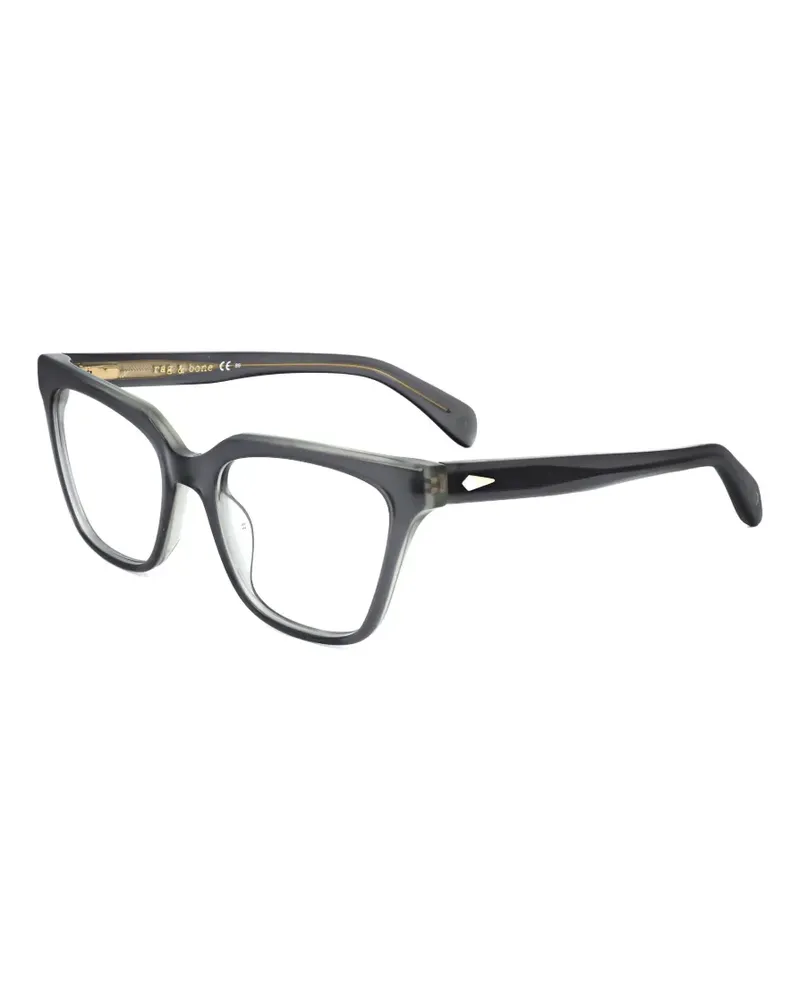 Rag & Bone Brille mit Cat-Eye-Gestell - Grau Grau