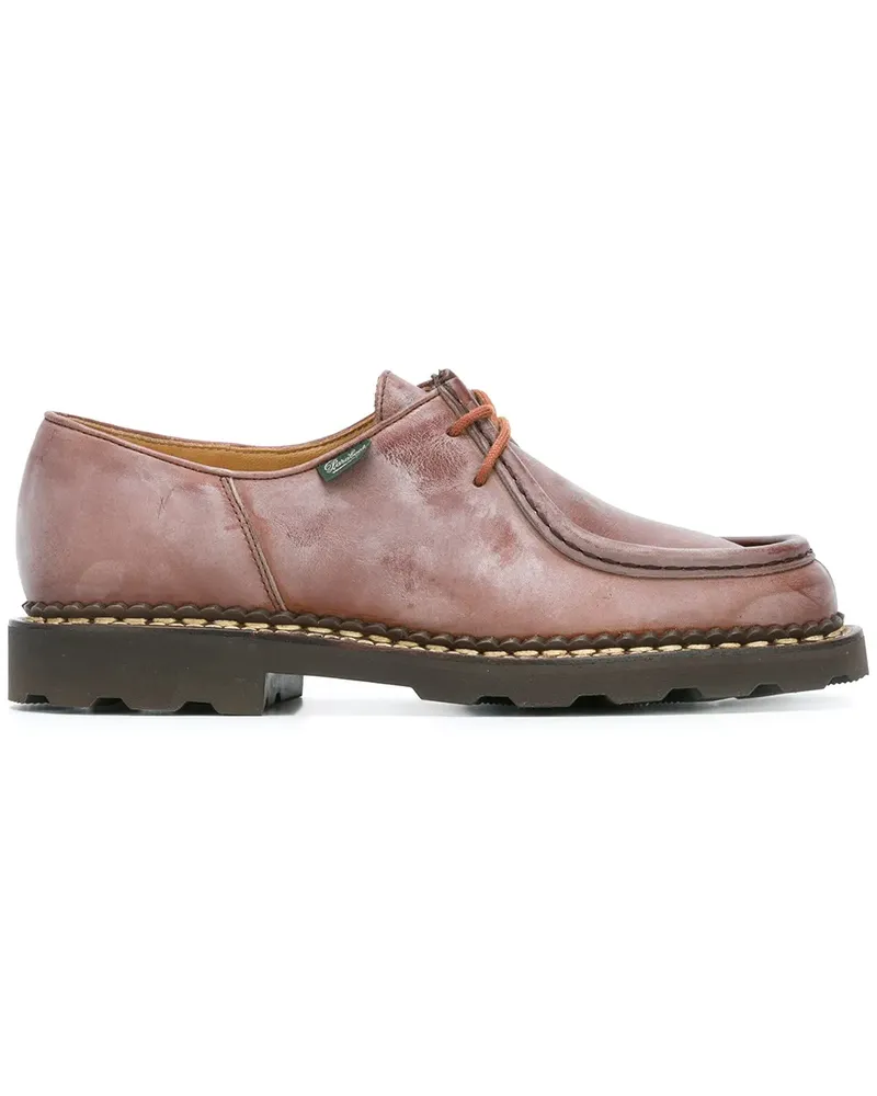 Paraboot Schnürschuhe mit breiter Sohle - Braun Braun